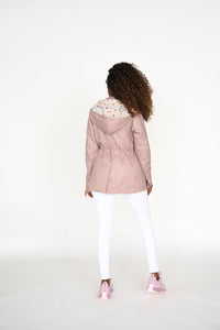 Mauve Airport Jacket Outfit