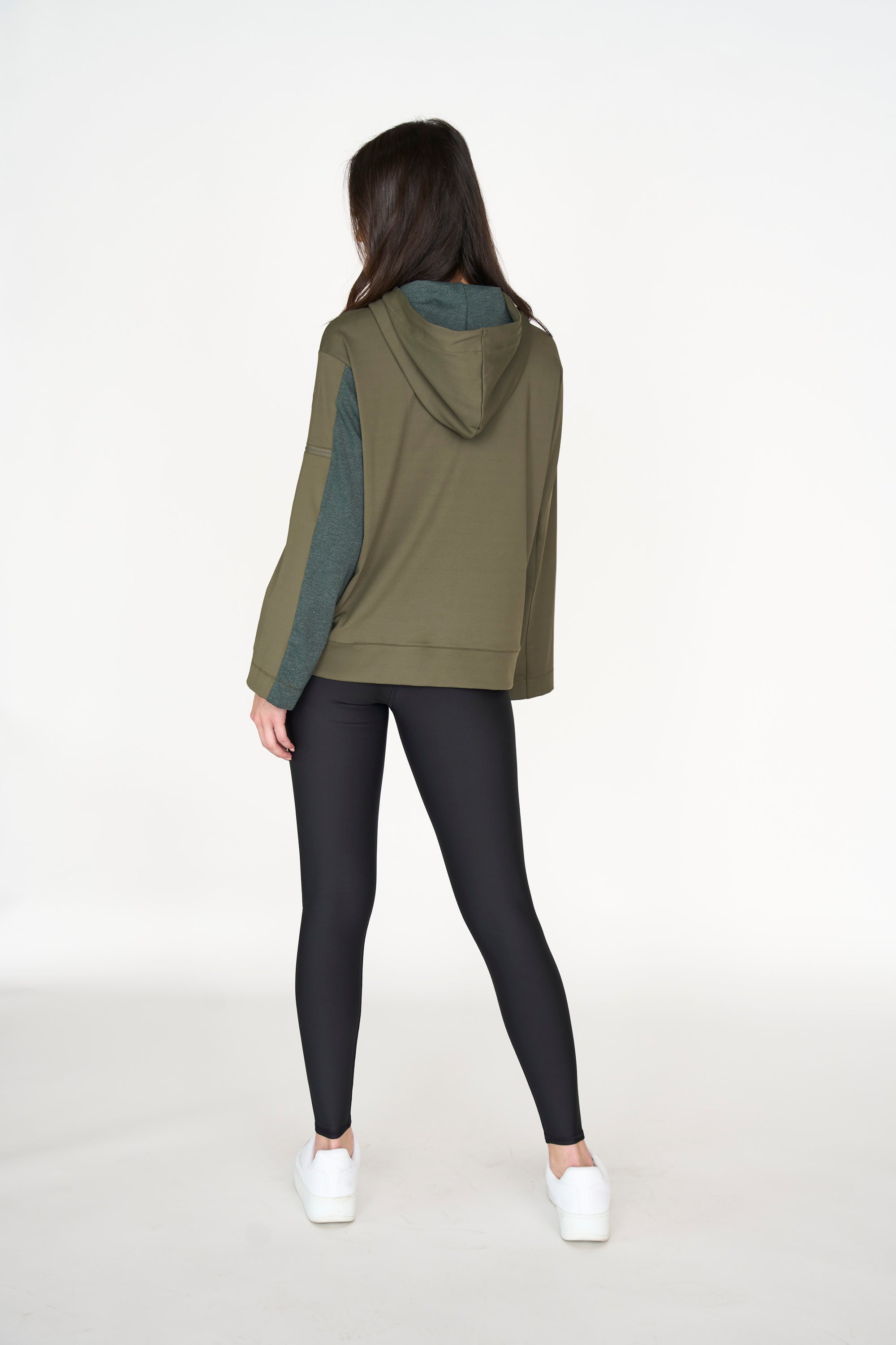 Women's Green Airport Hoodie
