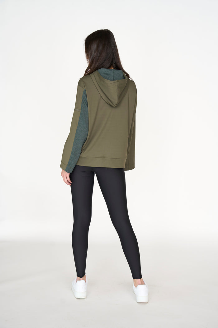 Women's Green Airport Hoodie