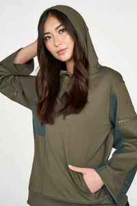 Green Hoodie Outfit Travel