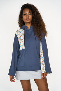 Blue Travel Hoodie