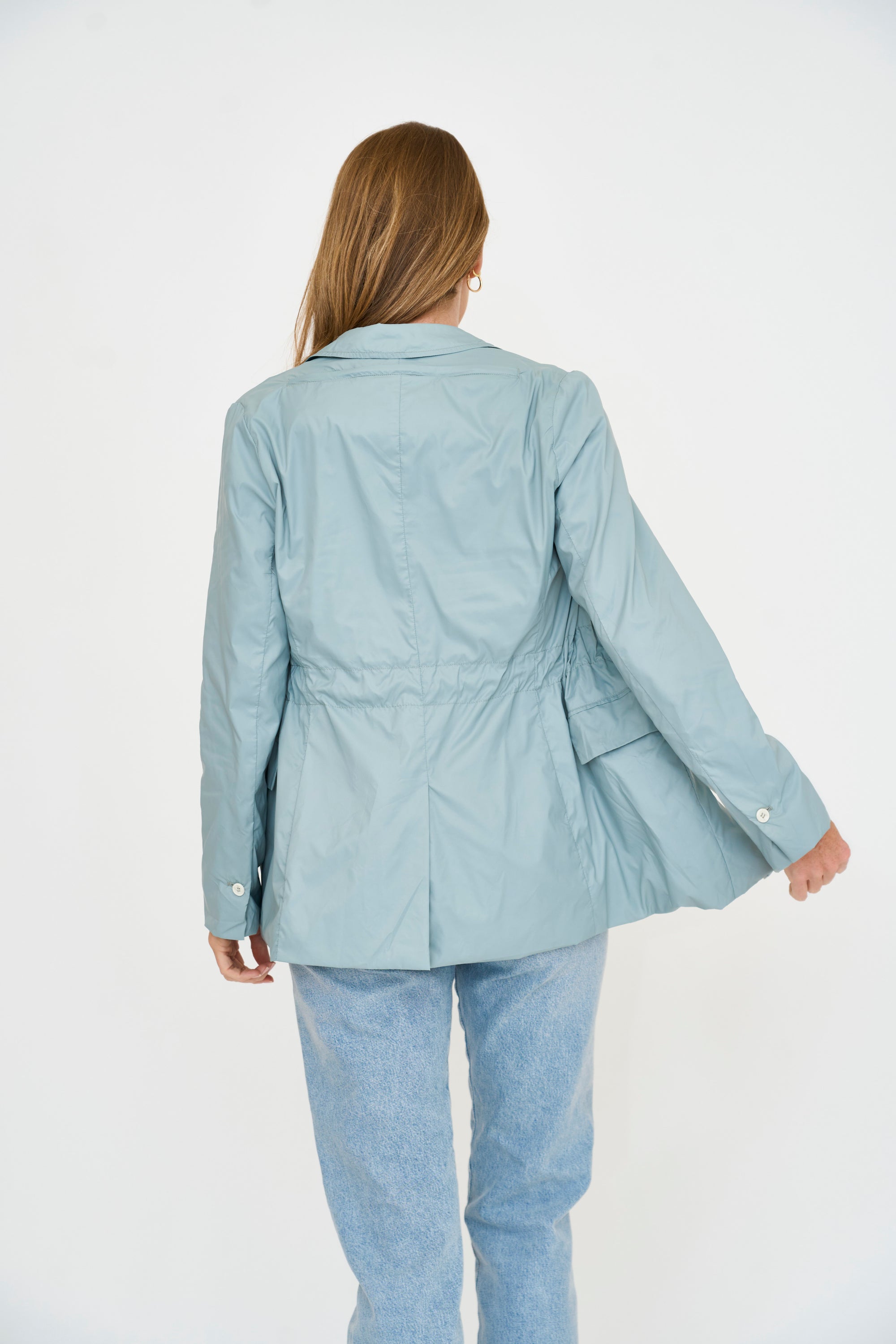 Versatile Comfortable Lightweight Travel Jacket Blue
