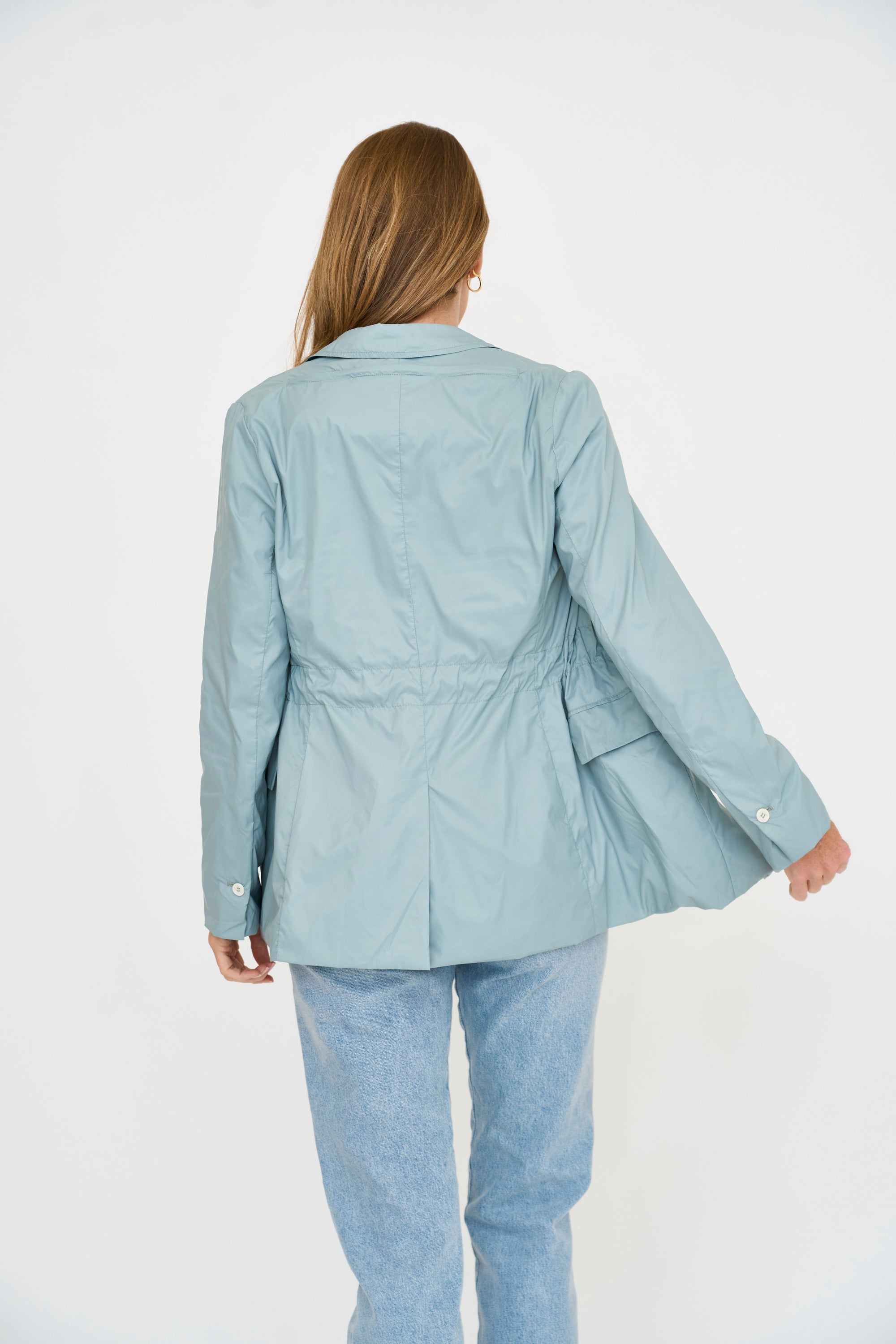 Versatile Comfortable Lightweight Travel Jacket Blue
